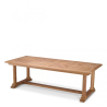 BELL RIVE NATURAL TEAK OUTDOOR DINING TABLE