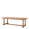 BELL RIVE NATURAL TEAK OUTDOOR DINING TABLE