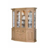 AMISH PROVINCE CANTED DINING HUTCH