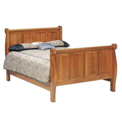 Amish Rosemary Sleigh Bed