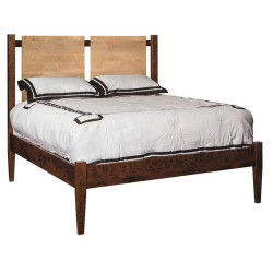 Amish Waterford Double Panel Bed